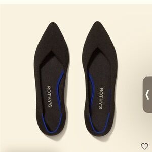 Rothy’s The Point in Solid Black